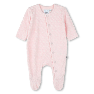 Mameluco para bebé niña rosa Boss